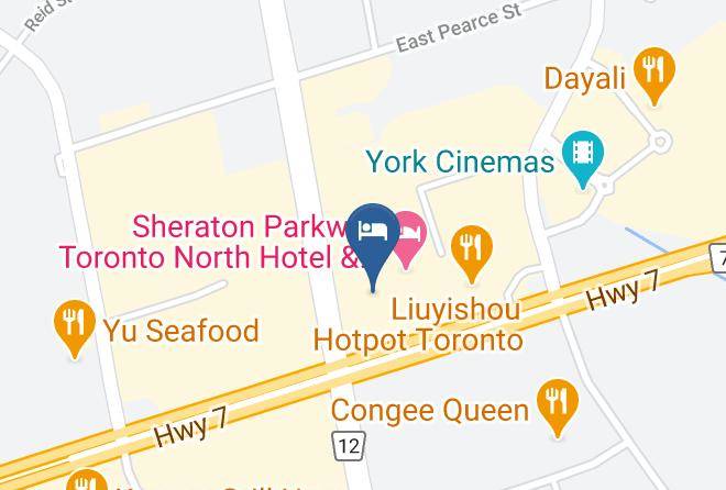 York - Best Western Parkway Hotel Toronto North Maps