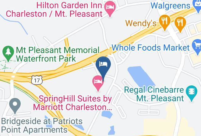 Charleston - Best Western Patriots Point Maps