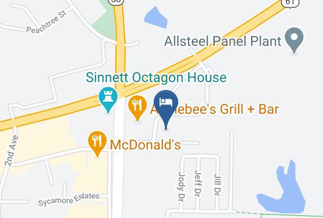 Muscatine - Best Western Pearl City Inn Maps