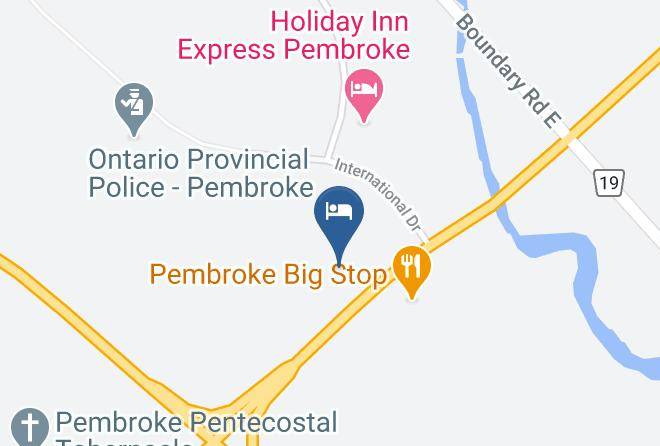 Renfrew - Best Western Pembroke Inn & Conference Centre Maps
