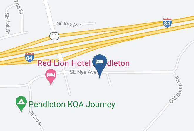 Umatilla - Best Western Pendleton Inn Maps
