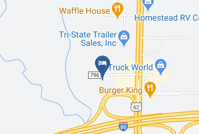 Trumbull - Best Western Penn Ohio Inn & Suites Maps