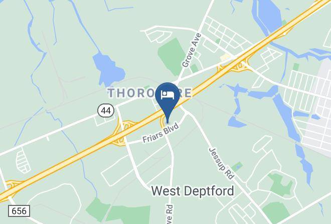 Gloucester - Best Western Philadelphia South West Deptford Inn Maps