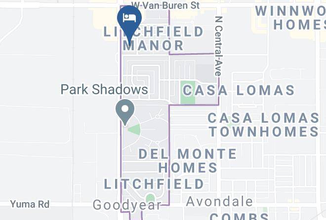 Maricopa - Best Western Phoenix Goodyear Inn Maps