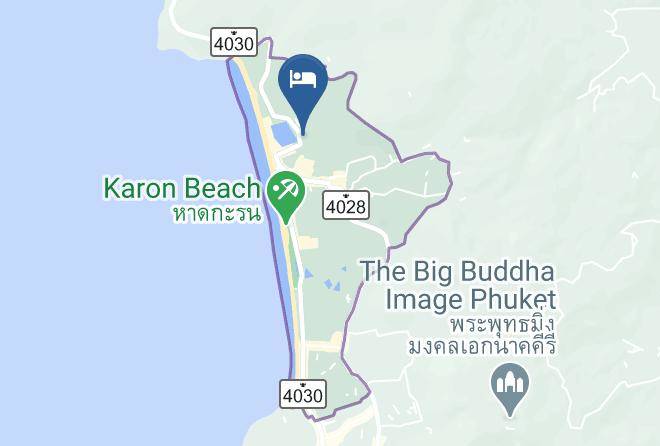 Best Western Phuket Ocean Resort Map