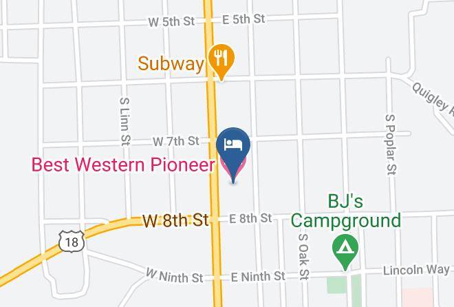Niobrara - Best Western Pioneer Maps