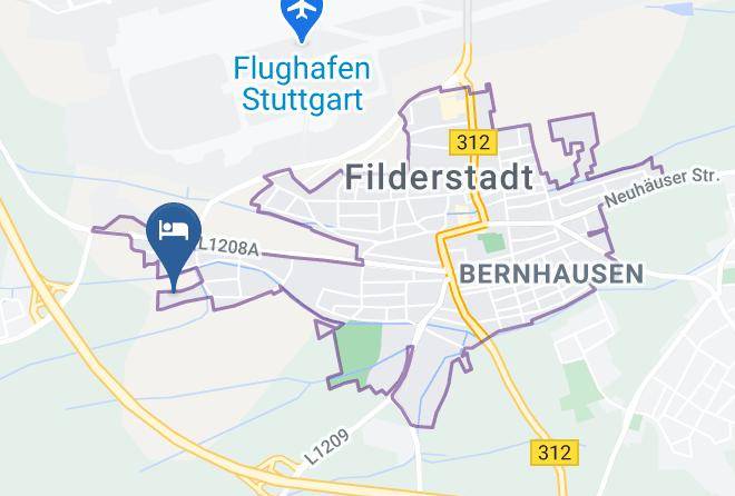 Esslingen - Best Western Plaza Hotel Stuttgart Filderstadt Maps