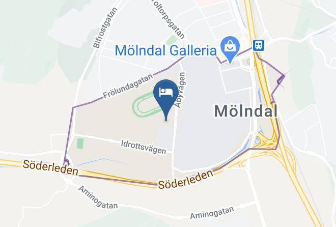 Best Western Plus Aby Hotel Map