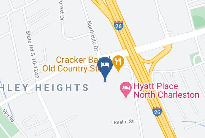 Charleston - Best Western Airport Inn & Suites Maps