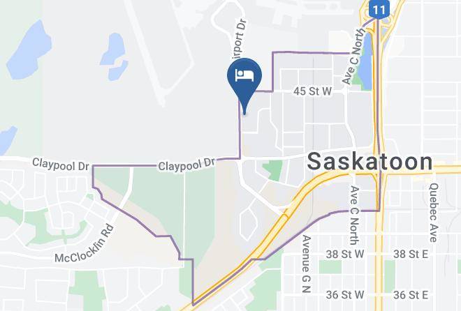 Division 11 - Best Western Plus Airport Inn & Suites Saskatoon Maps