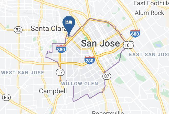 Santa Clara - Best Western Plus Airport Plaza Maps