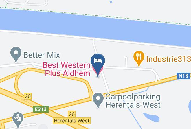 Antwerp - Best Western Plus Aldhem Hotel Maps