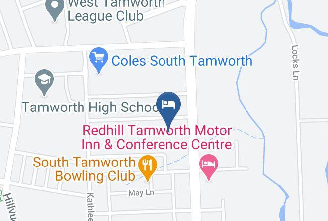 Tamworth Regional - Best Western Plus All Settlers Motor Inn Maps