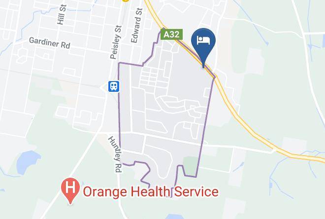 Orange - Best Western Plus Ambassador Orange Maps