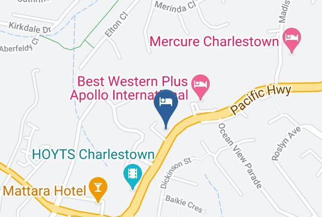 Lake Macquarie - Newcastle Motel Maps