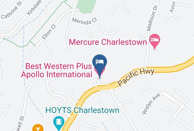 Lake Macquarie - Best Western Plus Apollo International Maps
