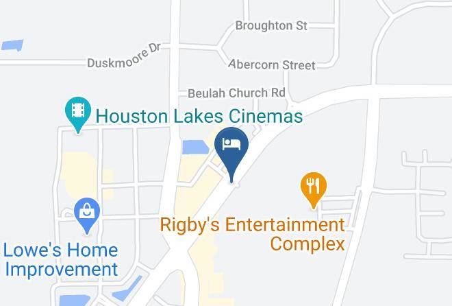 Houston - Best Western Plus At Rigby's Water World Maps