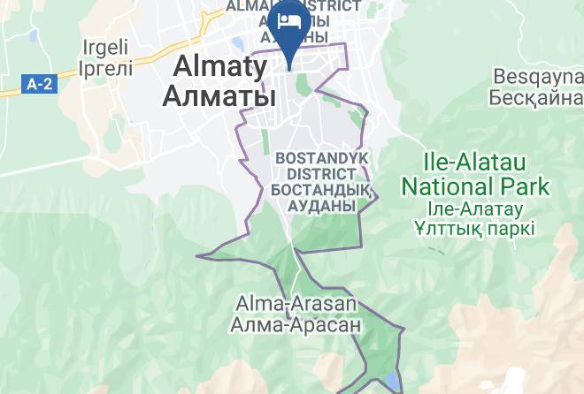 Almaty City - Best Western Plus Atakent Park Hotel Maps