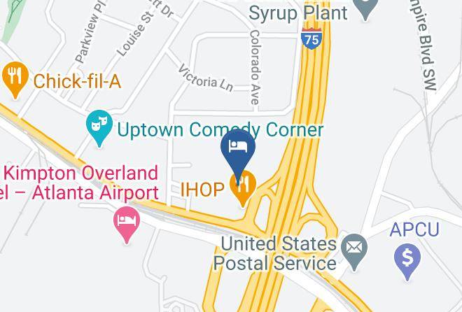 Fulton - Best Western Plus Atlanta Airport East Maps