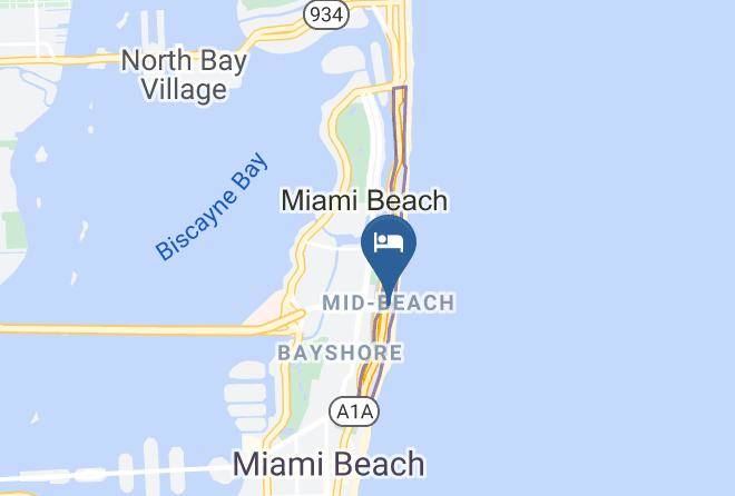Miami Dade - Best Western Plus Atlantic Beach Resort Maps