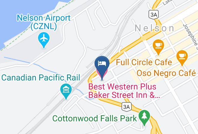 Central Kootenay - Best Western Plus Baker Street Inn & Convention Centre Maps