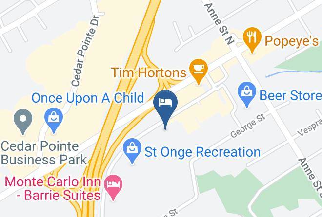 Simcoe - Best Western Plus Barrie Maps