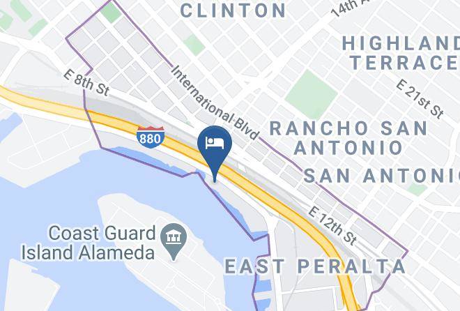 Alameda - Best Western Plus Bayside Hotel Maps