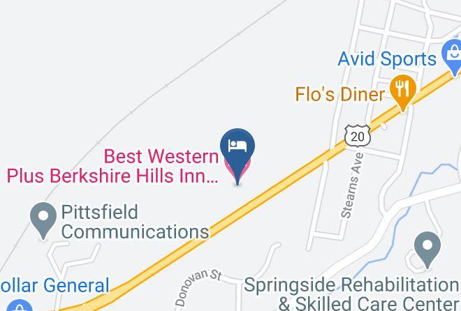 Berkshire - Best Western Plus Berkshire Hills Inn & Suites Maps