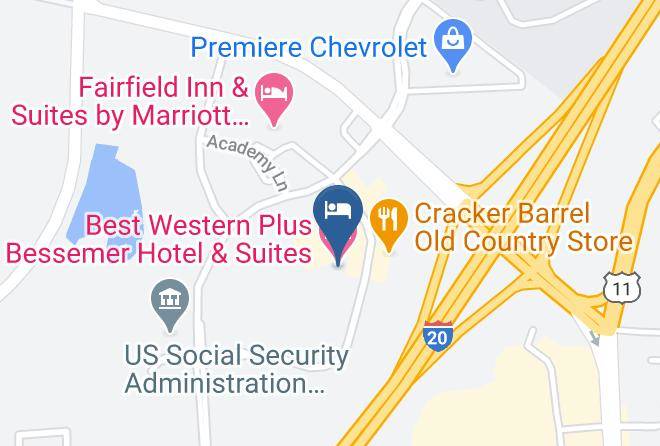 Jefferson - Best Western Plus Bessemer Hotel & Suites Maps
