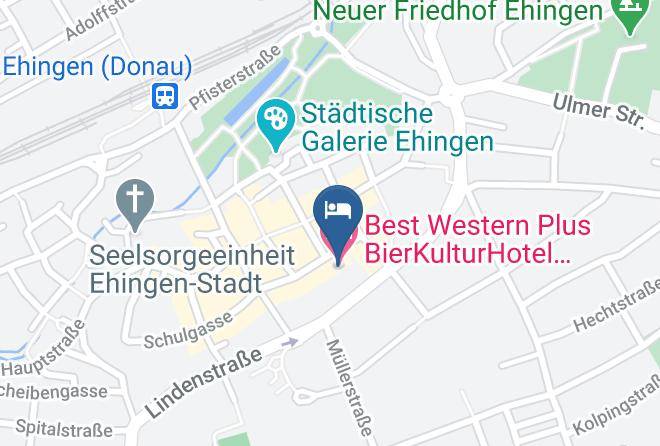 Alb Donau Kreis - Best Western Plus Bierkulturhotel Schwanen Maps