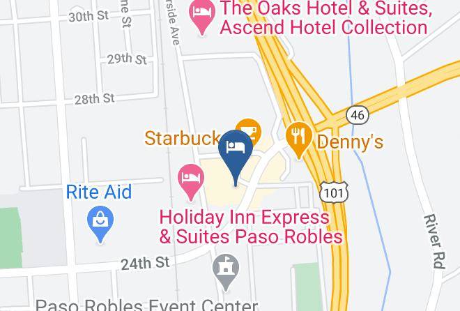 San Luis Obispo - Best Western Plus Black Oak Maps