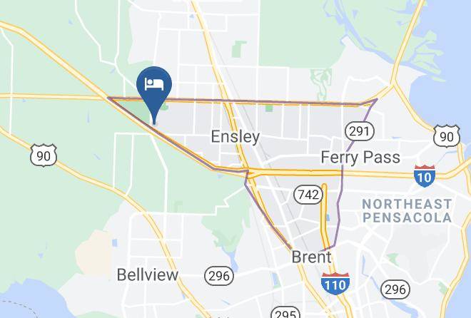 Escambia - Best Western Plus Blue Angel Inn Maps