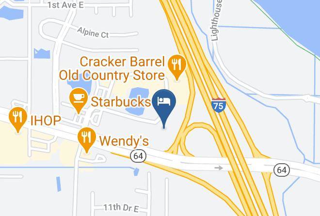 Manatee - Best Western Plus Bradenton Hotel & Suites Maps