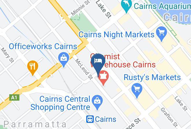 Cairns - Cairns Central Plaza Maps