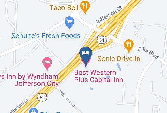 Cole - Best Western Plus Capital Inn Jefferson City Maps
