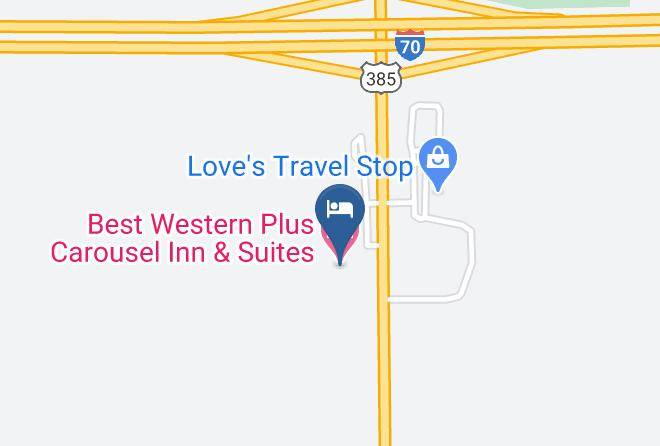 Kit Carson - Best Western Plus Carousel Inn & Suites Maps