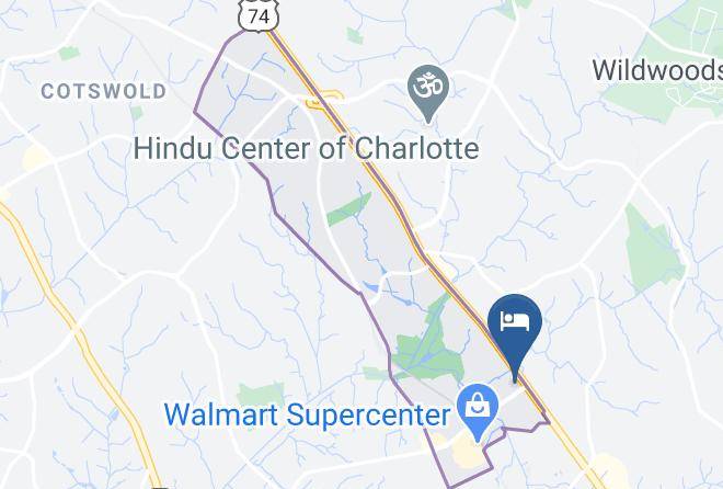 Mecklenburg - Best Western Plus Charlotte Matthews Hotel Maps