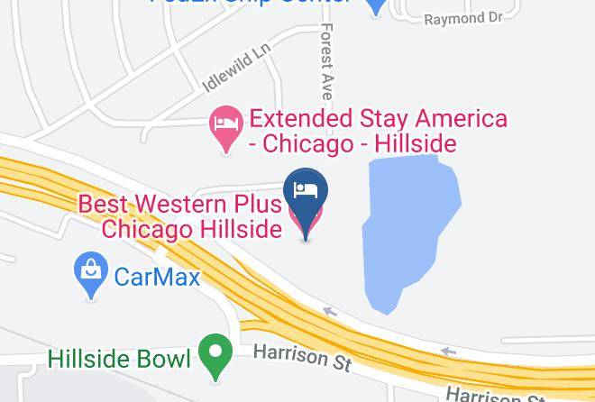 Cook - Best Western Plus Chicago Hillside Maps