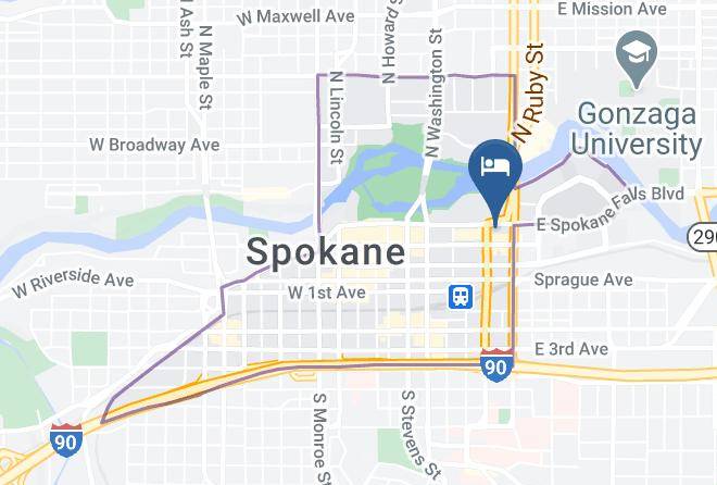 Spokane - Best Western Plus City Center Spokane Maps