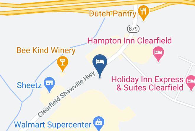 Clearfield - Best Western Plus Clearfield Maps