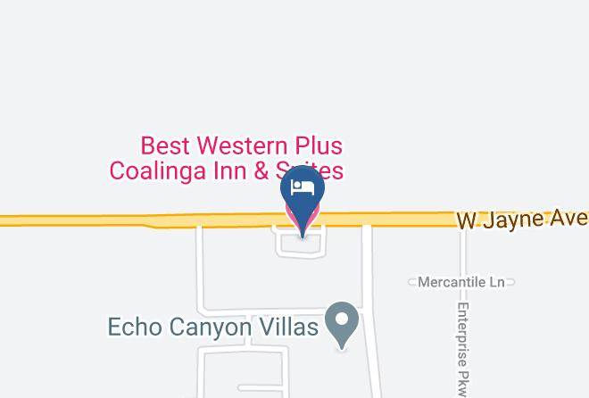 Fresno - Best Western Plus Coalinga Inn & Suites Maps