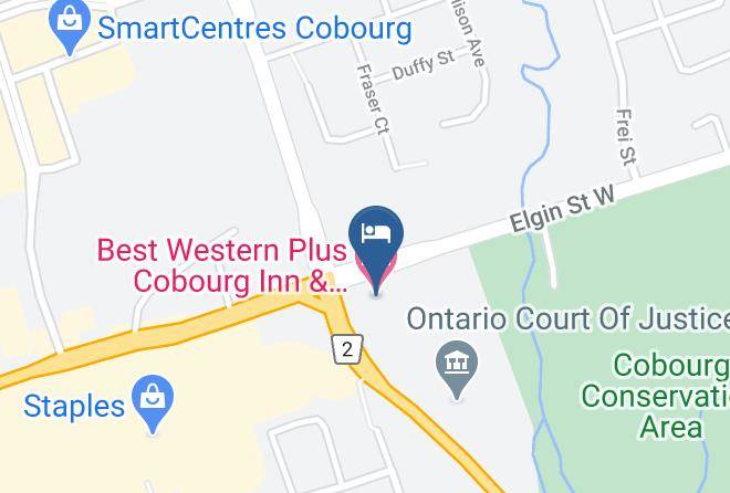 Northumberland - Best Western Plus Cobourg Inn & Convention Centre Maps