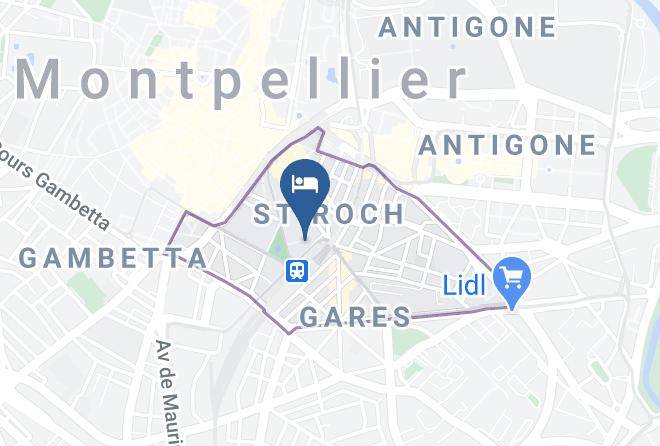 Herault - Best Western Plus Comedie Saint Roch Maps