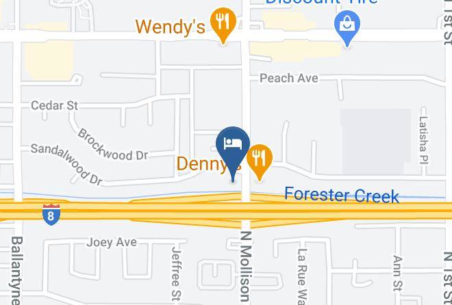 San Diego - Clarion Pointe El Cajon San Diego East Maps