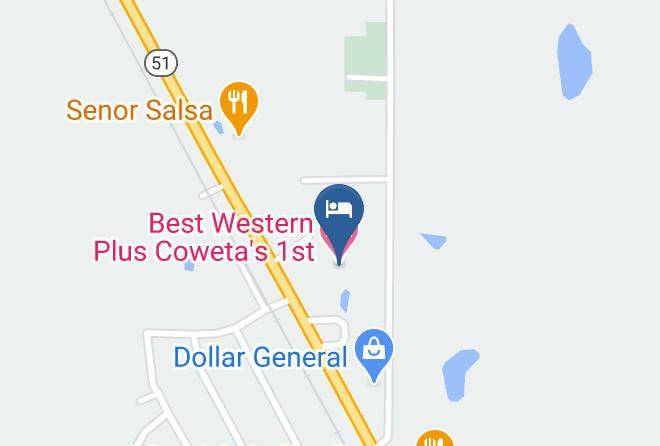 Wagoner - Best Western Plus Coweta's 1st Hotel Maps