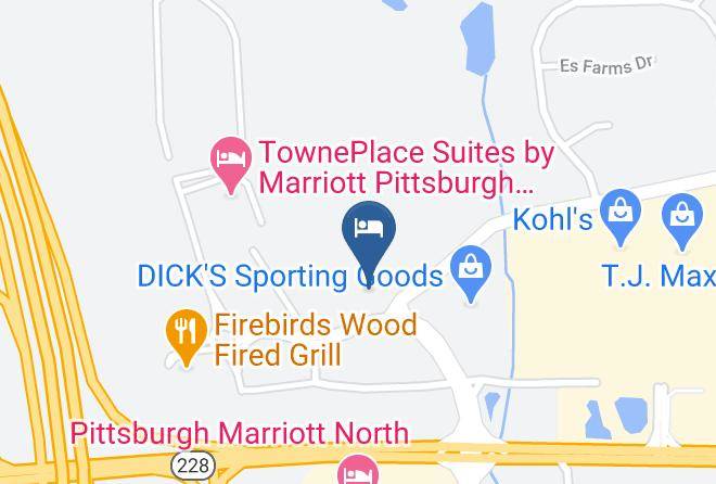 Butler - Best Western Plus Cranberry Pittsburgh North Maps