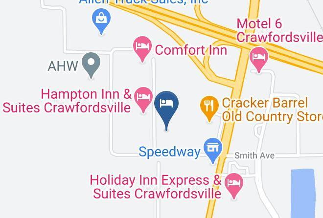 Montgomery - Best Western Plus Crawfordsville Hotel Maps