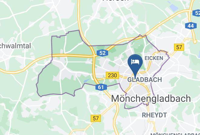 Monchengladbach - Best Western Plus Crown Hotel Maps