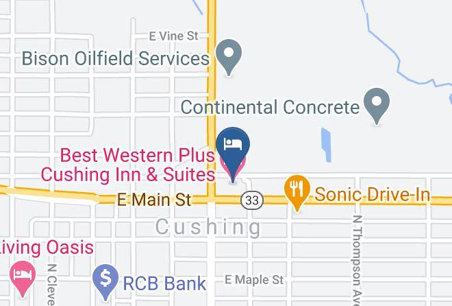 Payne - Best Western Plus Cushing Inn & Suites Maps