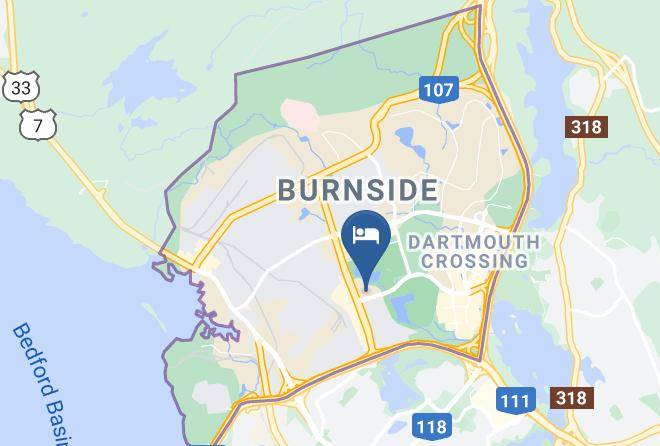 Best Western Plus Dartmouth Hotel & Suites Map - Nova Scotia - Halifax